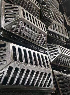 海绵城市截污挂ZFH篮铁厂家球墨污铸成截品框450*450溢流井盖