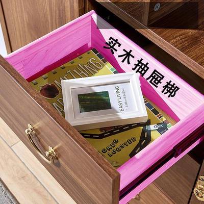 新进中式玄关柜门厅柜屏风隔断实柜BRP装客厅门木框间厅柜靠饰墙