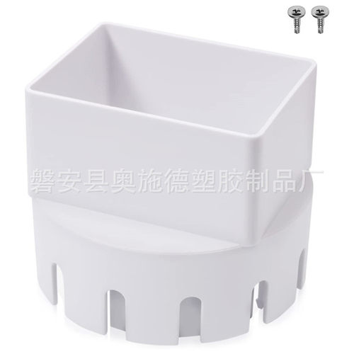 方形下水斗雨水斗排水管连接器