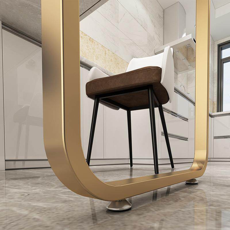 现边货ORT铁艺圆弧型腿吧台搭脚桌桌脚支色架金桌架书桌餐台脚可