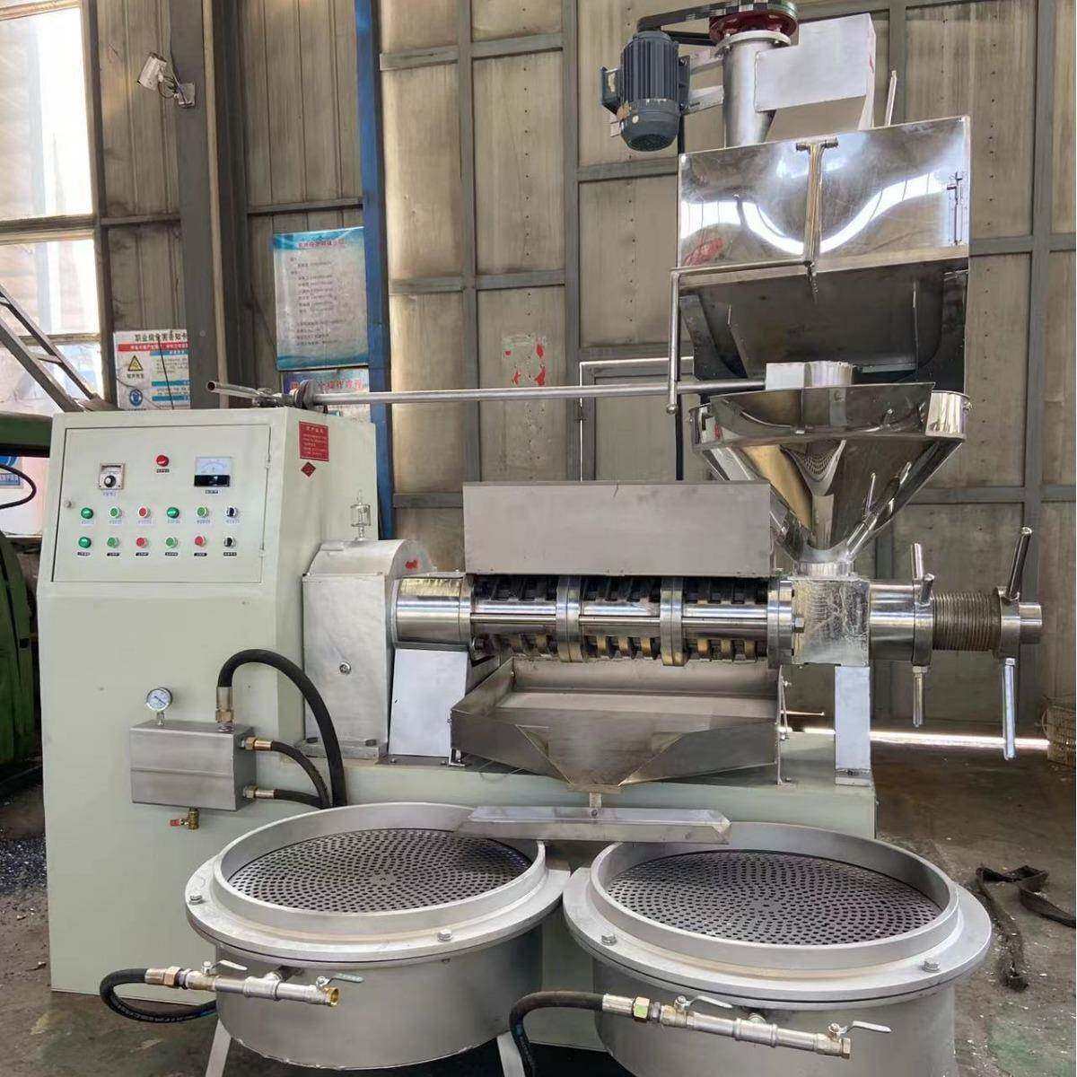 小家用全自动旋型冷热双用油坊压无品牌/油榨油机种螺植物多油可