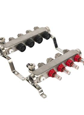 地暖30不锈JXZ-50404钢分集水器用套装套家地热分水器配全件