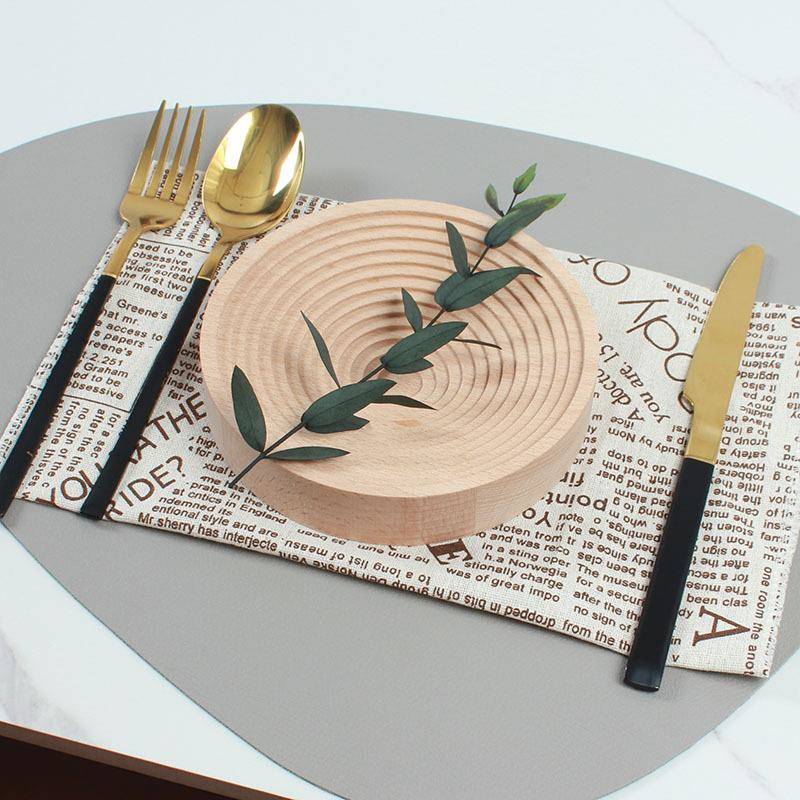 2-7实木几BAZ田何曲面碗美式法N式园轻奢样板间餐具套装软2装摆台