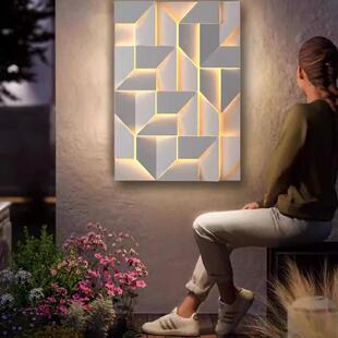 户米兰壁灯外壁灯别墅术景庭院墙灯外面装饰灯米兰创意观太阳能防