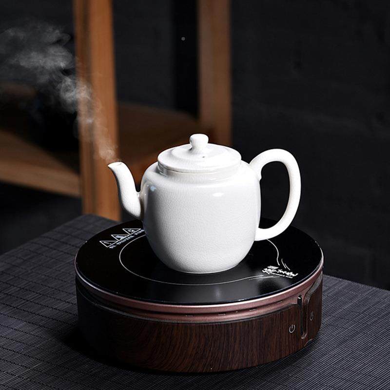 弘一苏打釉功小茶壶开片可迷你煮茶养壶家冲夫泡单壶球孔888用过