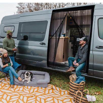 升级强磁磁UFE吸房车门帘帘防蚊虫纱窗TT纱6移门5窗后尾门蚊帐露