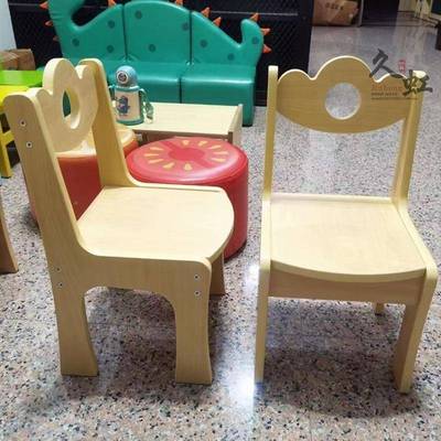 椅幼儿园实木多层板桌儿童椅子家用JH202205背板凳宝宝小餐坐椅写