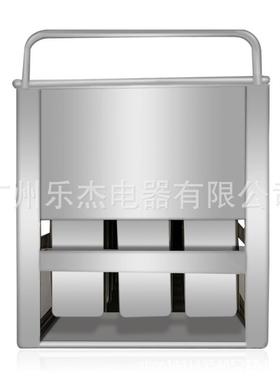 杰0模孔商用不水锈钢冰糕机模具LJB665果乐冰4棍模具冰淇淋模具雪