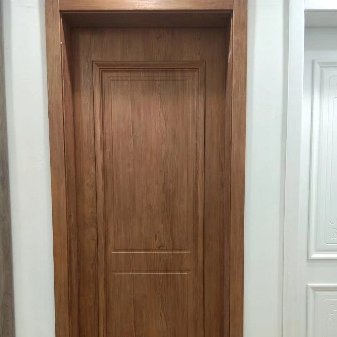 隔音实木复合烤漆PVC碳晶门酒店宿舍工程门扣线工艺平开门单开门