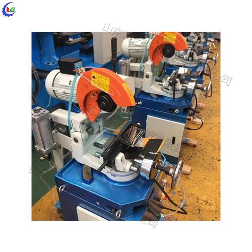 金属管材气动高速切管机钢管铁管圆锯片管材下料机衬塑管切割机