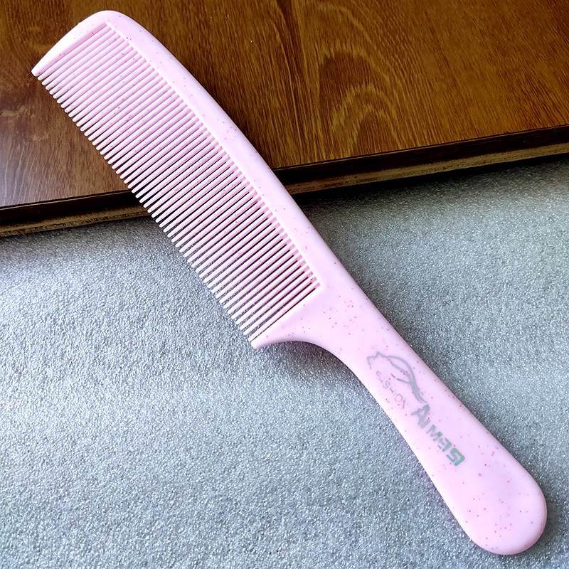 家用加厚密齿软齿糖果色不易断长发直发顺发大号熟胶塑料梳子女士