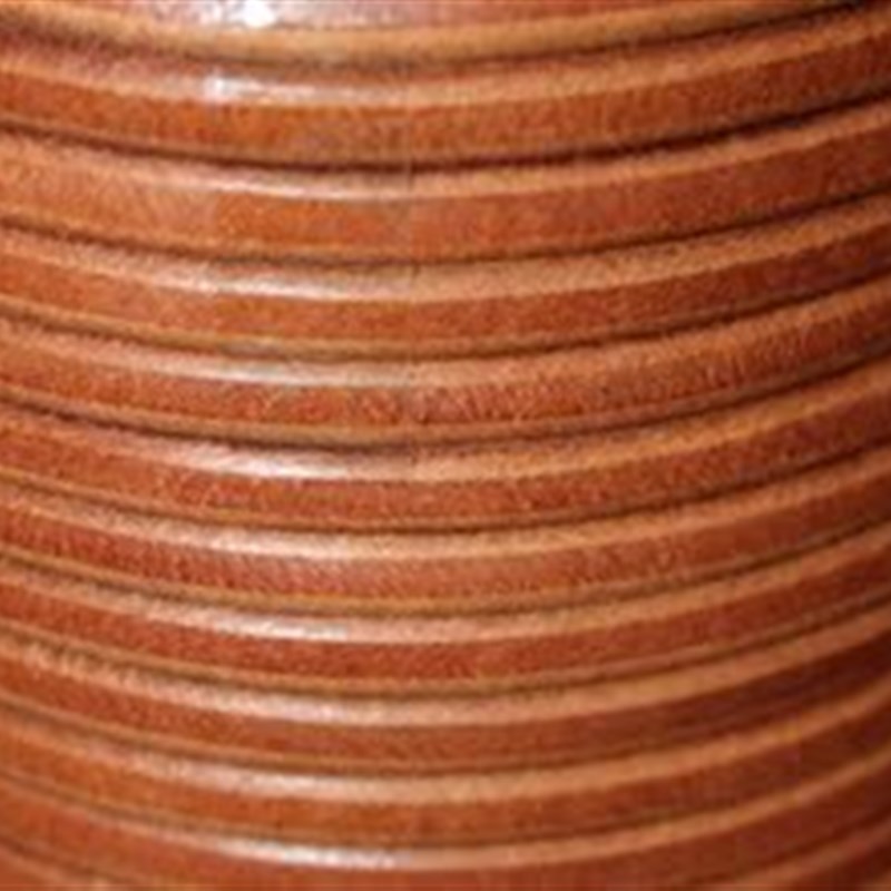 KOK牌本色头层5mmmm8mm9mm工业牛皮圆轮传动带缝纫机牵引带