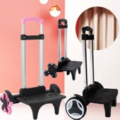 学生书包拉杆车爬楼可折叠通用中小学生书包托架背包小拖车男女孩