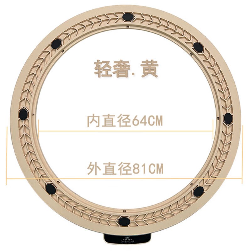 狄曼斯特大餐桌电动转盘底座商用圆桌智能餐桌自动旋转芯酒店旋转