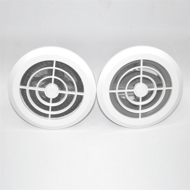 新风系统室内圆形风口BS排风口排气口进风口新风口可调进气口