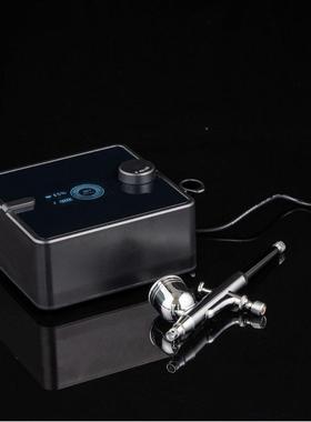 T60度KT600K美喷笔气泵无极调速显示屏湿感应增器迷你气泵喷笔0厂