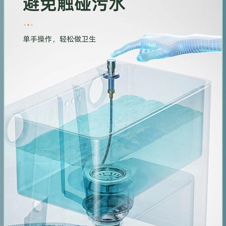 拖阳把池2025款大号尺寸陶地瓷家用台卫生新间双802驱动旋转洗墩