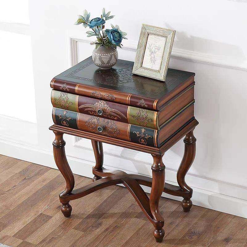 沙发边几柜书角本QOM造型几电话几彩绘床头柜收关纳卧室古玄复柜,鲜花速递/花卉仿真/绿植园艺,其它园艺用品,淘宝优惠券,粉丝福利购,淘宝优惠卷