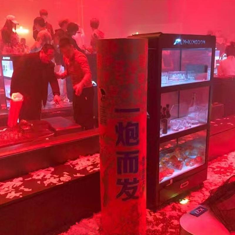 擎天柱大礼炮遥控电子礼花酒吧礼花弹舞台夜店气氛道具阻燃礼宾花
