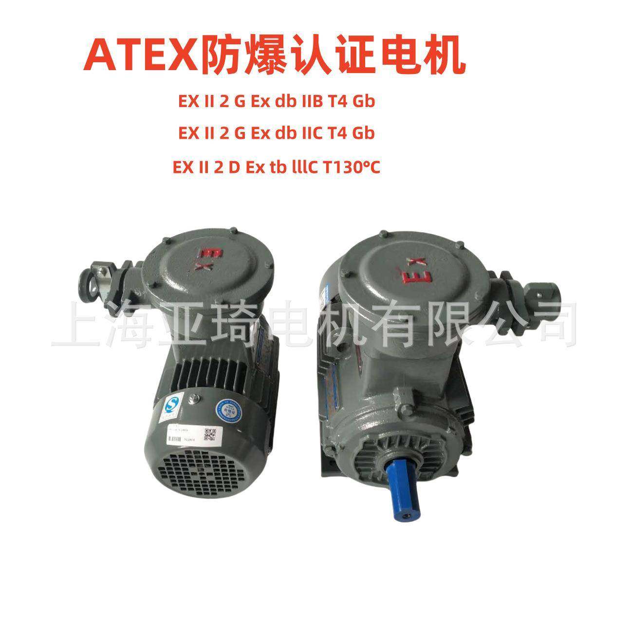 ATEX认证防防爆电机AEX II CT4 防爆马达上海上力防爆EX II BT4