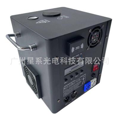 厂家供应婚庆演出庆典酒吧气氛道具dmx512上喷款遥控电子喷花机器