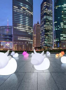 led草坪装饰灯个性创意庭院动物形状灯花园别墅草坪时尚造型灯