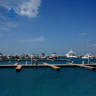 浮桥码头钢结构铝合金引桥支桥主桥浮箱游艇停靠平台