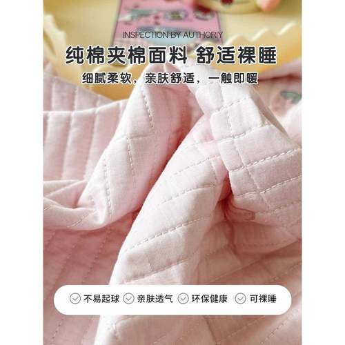 A双面纯棉盖床盖单类件榻榻FVO全棉炕厚床单人儿童三件套四米季通