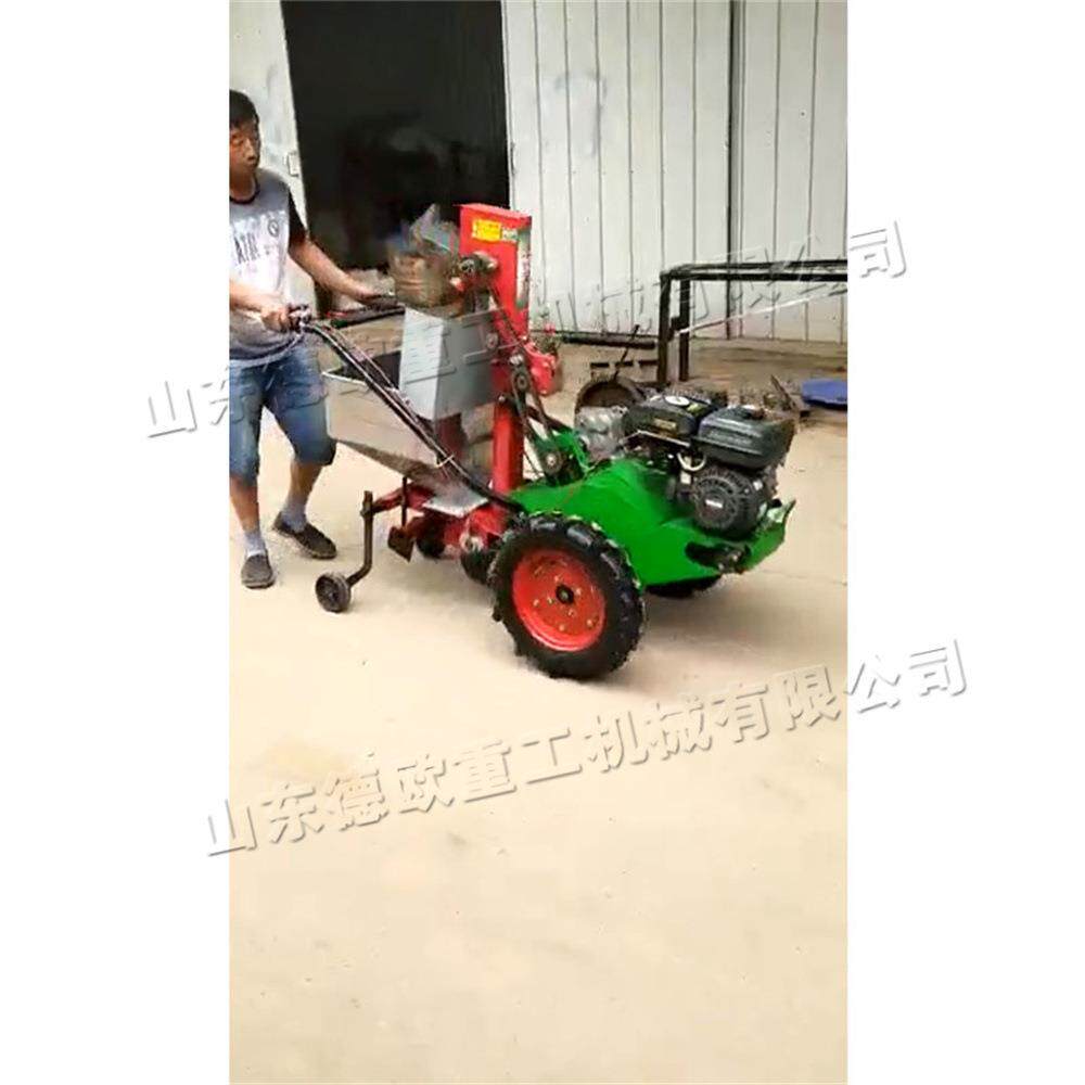 大棚豆种植机设农用土芋头土豆播种小CSQ型手推式马铃备薯种植机