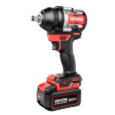 DEVON大有动扳锂电电850JUUN大扭矩全铝机身电冲击充5759大功手率
