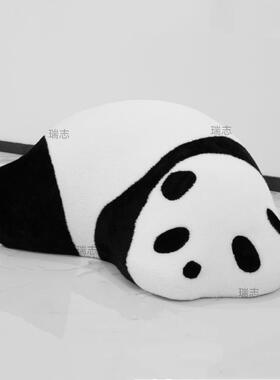 趴趴熊定动型棉网创意设计师百搭沙发瞌睡熊懒人红物造NJP型童儿