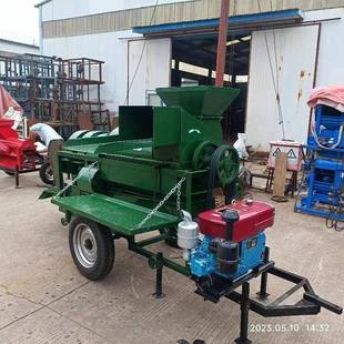 大型功能多脱ZVS粒机中型全家玉米用黄粱豆高油菜谷子水稻自动剥