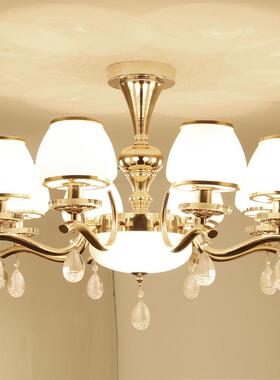 厂家直销065460客ED吊灯L新厅中式铁温艺卧室灯馨创意灯饰