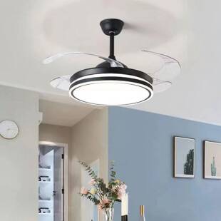 全HXH光吊扇谱灯卧室现代中山客厅具灯饰餐厅灯吸顶隐形风扇家装