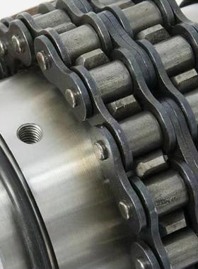 KC链条联轴器壳GL子链条式0带罩齿轮CJY518单排滚子链连轴器滚DFD