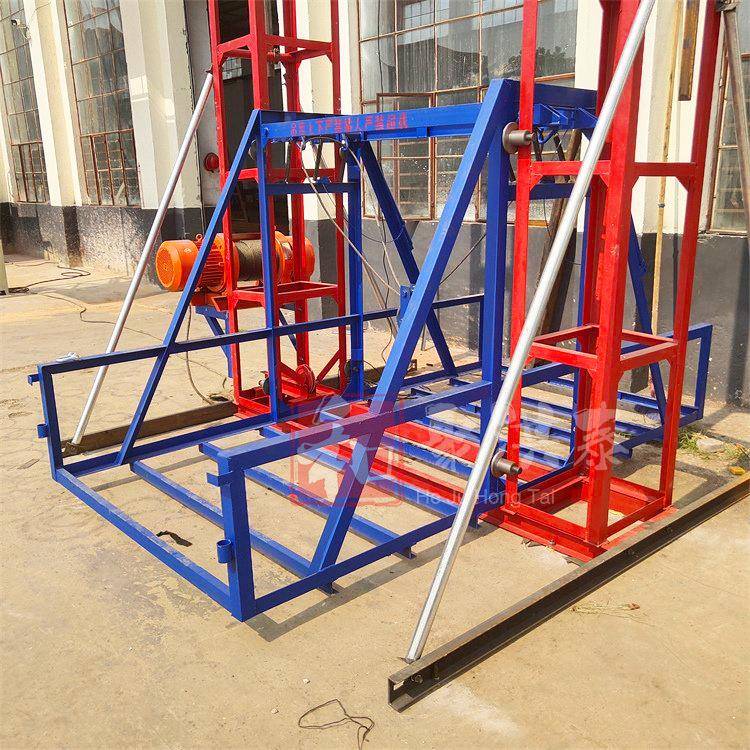 建工筑0工地SSE16型龙门架物料提升机柱单笼施升双EXH降机高层物