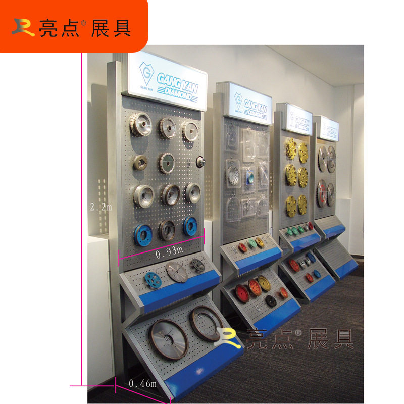 制作五金工具展架电动工具展架电钻展架dq51厨具展示架加工厂家