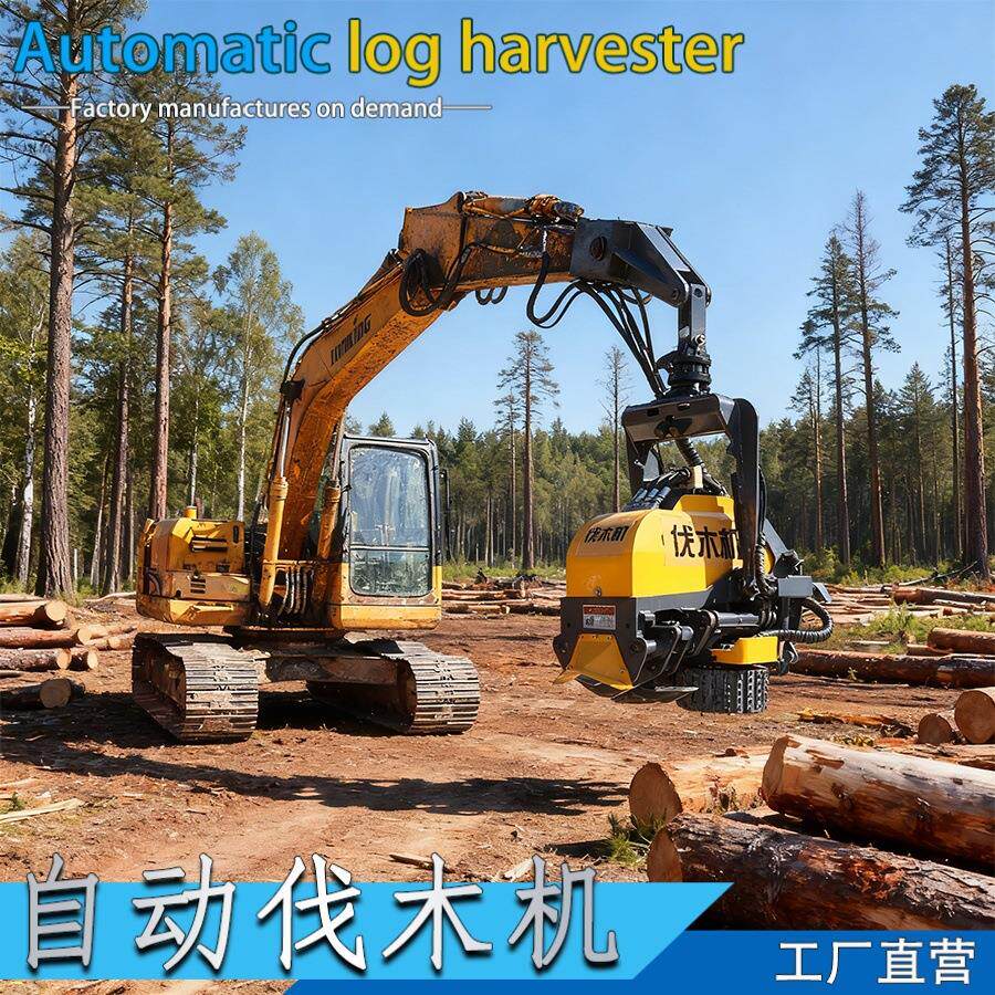 林业机械木头切断锯砍树锯树木切割砍树机全自动伐木机