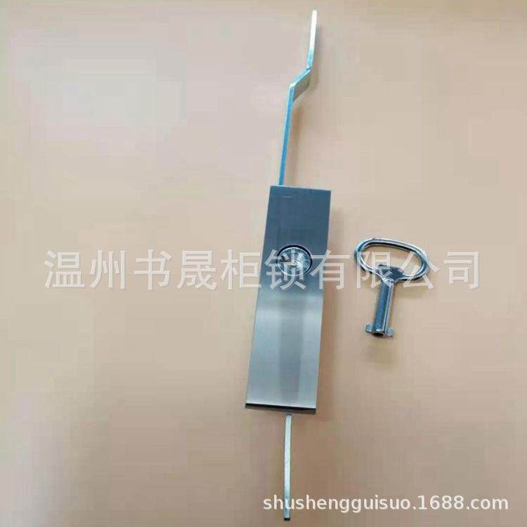 MS821SUS304不锈钢威图柜门锁 不锈钢控制柜天地拉杆连杆锁