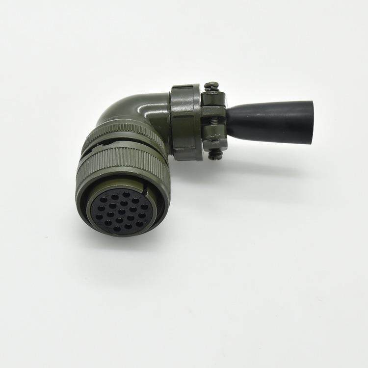 音响设备电连接器MS3108A22-14S弯形防水航空插头