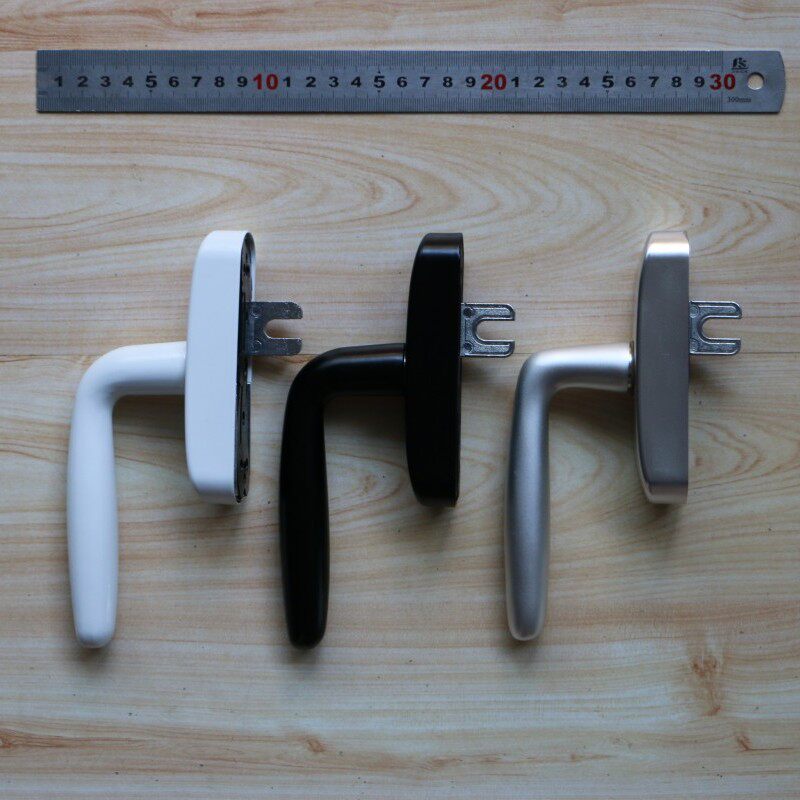 大水滴内开内倒 外开外倒通用窗把手 边叉中叉外露长度25mm至80mm