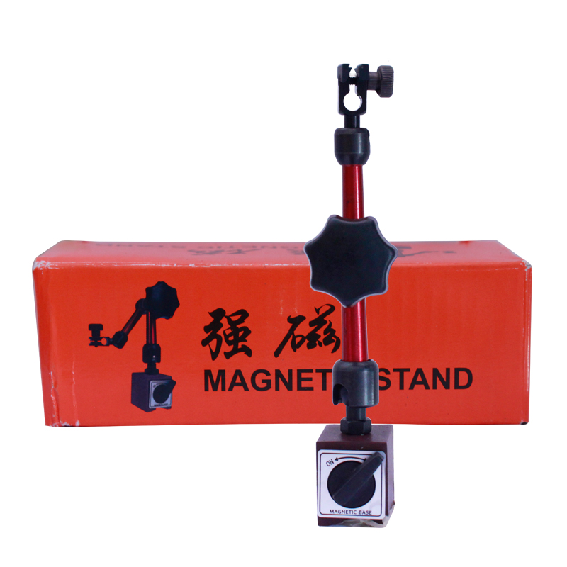 磁性万向小较表座迷你型杠杆百分表座机械表座磁力大表座支架
