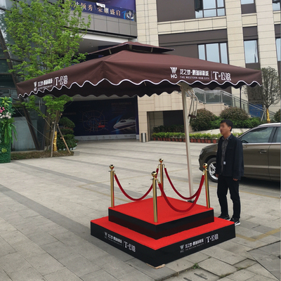 岗亭保安亭站台小区物业门卫值班岗亭收费岗亭治安亭可移动岗亭伞