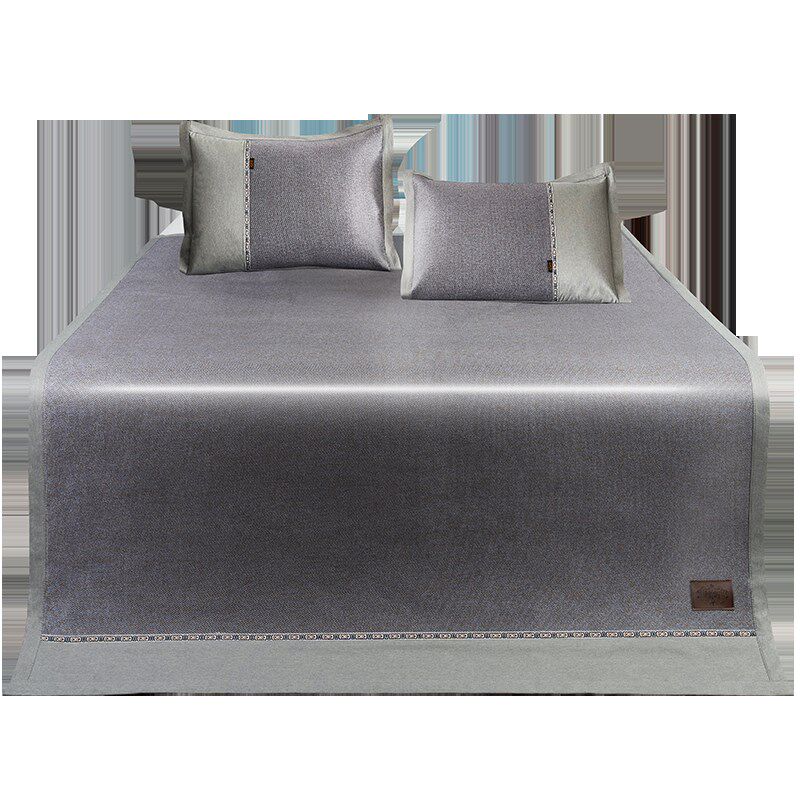 老席匠抗菌凉席1.8m床家用1.5冰丝凉席2.0米床笠款夏季裸睡藤席子