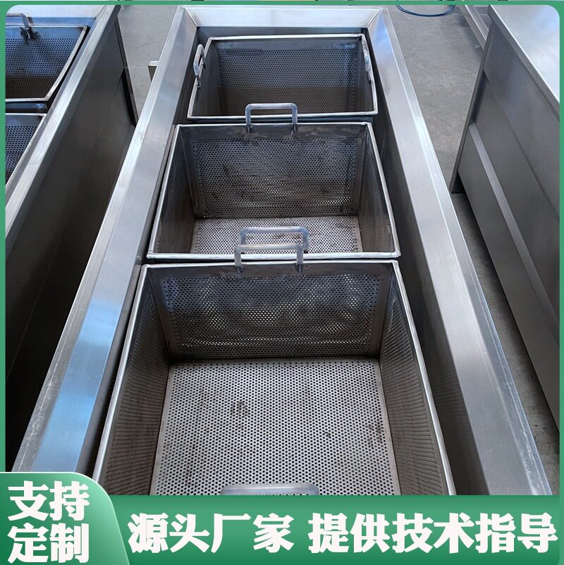 炸年糕设备菜丸子油炸机炸鸡叉机食堂用油条油炸机实力工厂直供