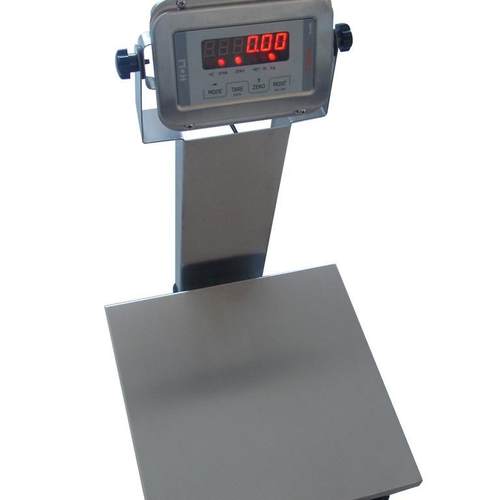 TCS-100 不锈钢台秤折叠秤计价秤电子台称 100kg落地式电子称