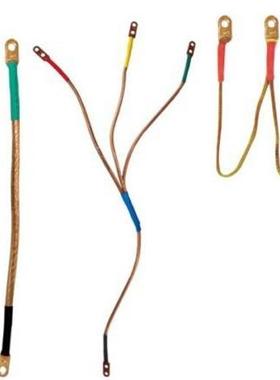 百鼎JDX-A型高压短路接地线三相合相式3×1M +3.5M接地线25mm2