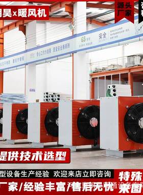 HQ烘干暖风机TLS高温热水暖风机铜管铝管钢管铝片蒸汽热水暖风机