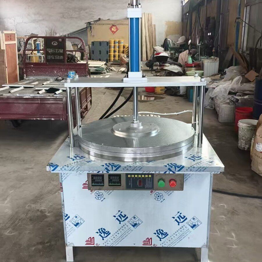 全自动气压液压压饼机卤肉卷饼机摆摊小型烤鸭饼春饼单饼压饼机