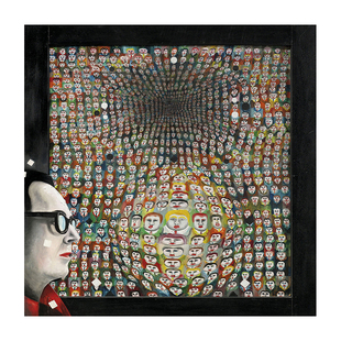 Thomas Bayrle汤玛斯贝耶尔 现代简约瓦萨雷里抽象装饰画客厅画芯